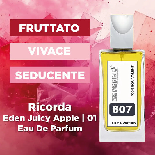 MEDESIMO 807 Ricorda Eden Juicy Apple | 01 Eau De Parfum di Kayali Fragrances - Unisex